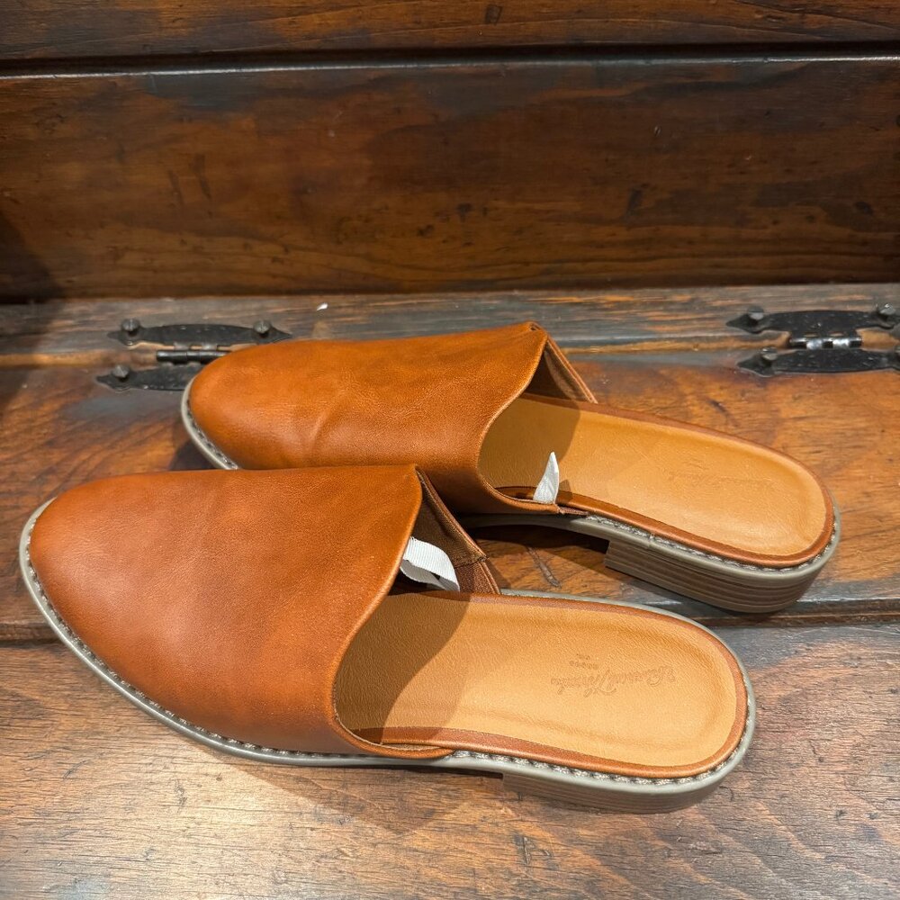 Universal Thread RITA Mules - Brown - Size 8